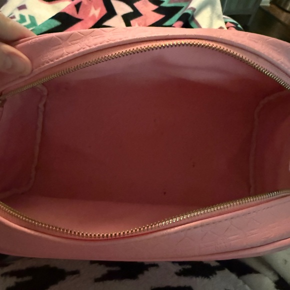 Pink Embossed Women's Bag - Picture 4 of 6